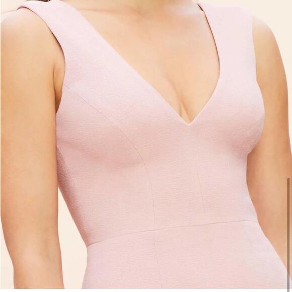 Dress the Population Sandra Plunge Crepe Trumpet Gown - Picture 5 of 5